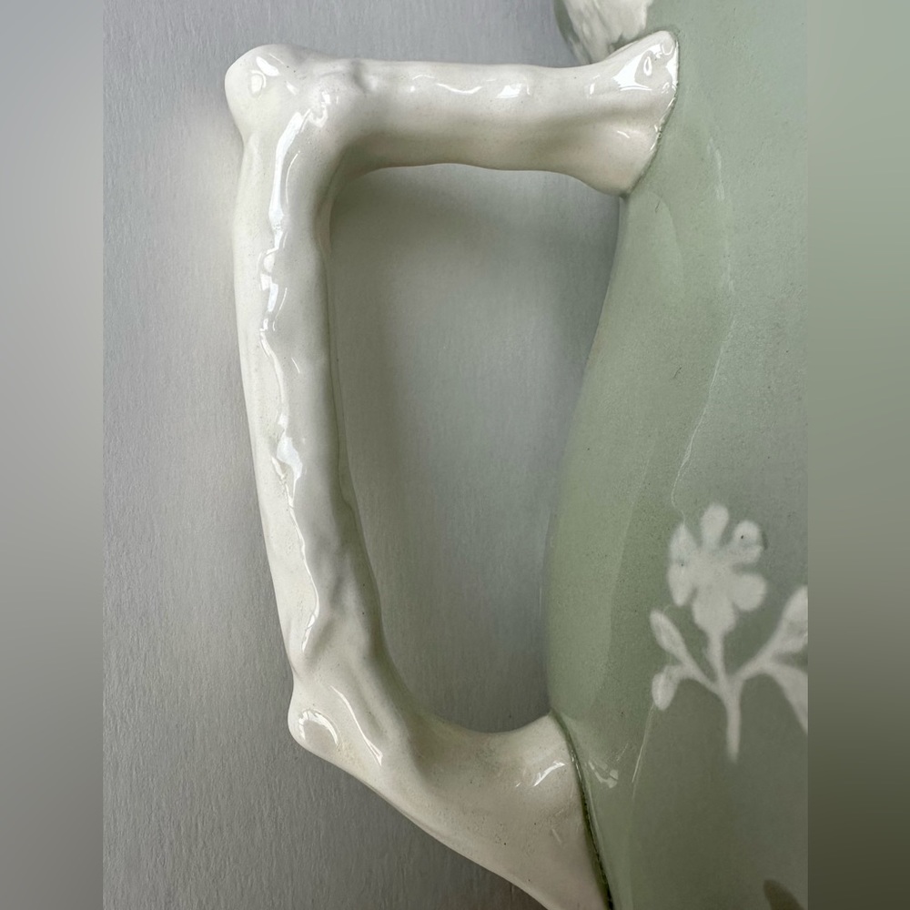 Vintage Spode Fortuna Sage Pitcher - Picture 7 of 9